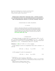 Bulletin of Mathematical Analysis and Applications ISSN: 1821-1291, URL: