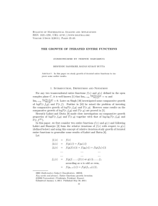 Bulletin of Mathematical Analysis and Applications ISSN: 1821-1291, URL: