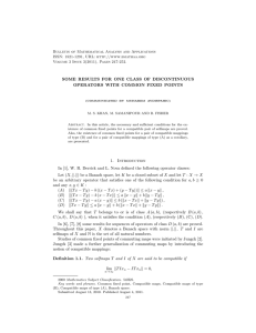 Bulletin of Mathematical Analysis and Applications ISSN: 1821-1291, URL: