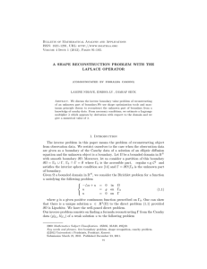 Bulletin of Mathematical Analysis and Applications ISSN: 1821-1291, URL: