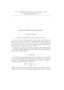 Bulletin T.CXXXIII de l’Acad´emie serbe des sciences et des arts −... Classe des Sciences math´ematiques et naturelles