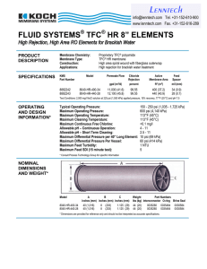 8” ELEMENTS FLUID SYSTEMS TFC HR