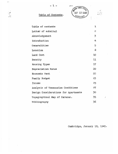 Table  of  Contents. 2 Letter  of  submital Introduction