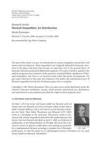 Hindawi Publishing Corporation Boundary Value Problems Volume 2007, Article ID 81415, pages