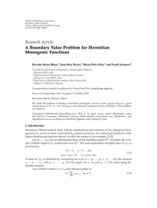 Hindawi Publishing Corporation Boundary Value Problems Volume 2008, Article ID 385874, pages