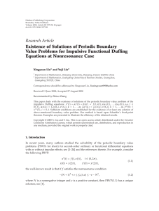 Hindawi Publishing Corporation Boundary Value Problems Volume 2008, Article ID 937138, pages