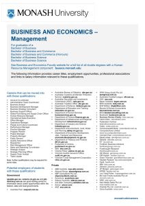 – BUSINESS AND ECONOMICS Management