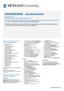 – Environmental ENGINEERING