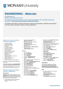 – Materials ENGINEERING