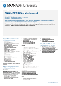 – Mechanical ENGINEERING