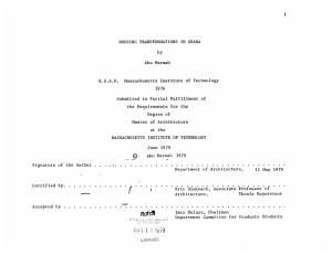 HOUSING by B.S.A.D. 1976