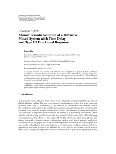 Hindawi Publishing Corporation Discrete Dynamics in Nature and Society pages