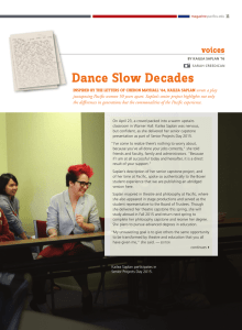 Dance Slow Decades voices 11