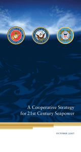 A Cooperative Strategy for 21st Century Seapower october 2007