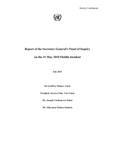 Report of the Secretary-General’s Panel of Inquiry