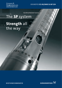The SP system Strength all the way Lenntech