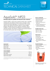 AquaSorb MP23 TECHNICAL