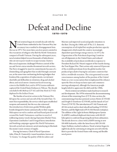 N Defeat and Decline 1970 –1979 Chapter 10