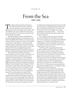 T From the Sea 1990 –1999 Chapter 12
