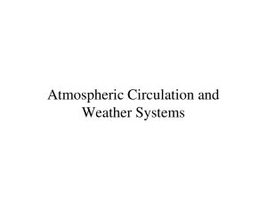Atmospheric Circulation and Weather Systems