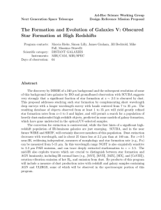 The Formation and Evolution of Galaxies V: Obscured