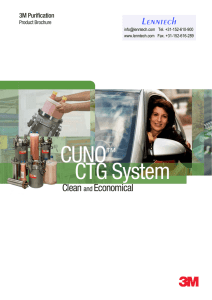 CUNO  CTG System Lenntech