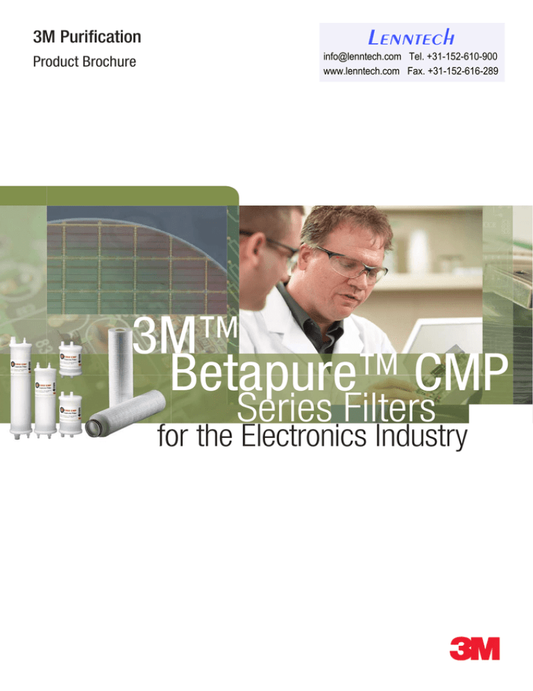 3M™ Betapure™ CMP Series Filters