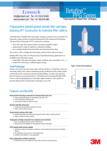 Betaﬁ ne PPG Series L enntech