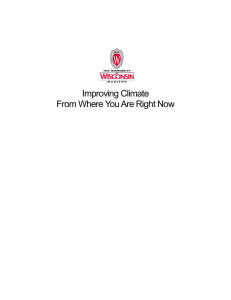 Improving Climate From Where You Are Right Now