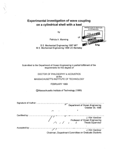 Experimental  investigation of wave  coupling