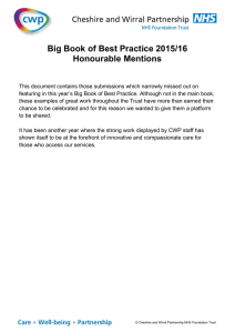 Big Book of Best Practice 2015/16 Honourable Mentions