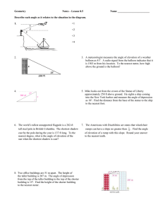 Geometry  Notes – Lesson 8.5 Name ________________________