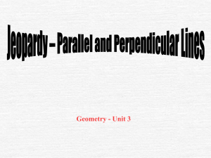 Geometry - Unit 3