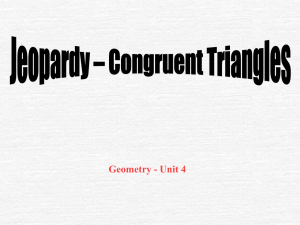 Geometry - Unit 4