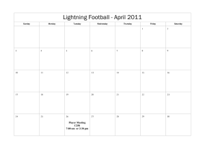 Lightning Football - April 2011  1 2