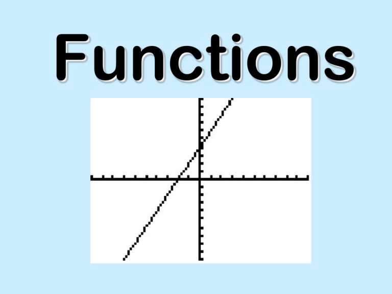 Functions