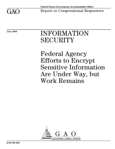 GAO INFORMATION SECURITY