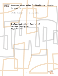 On Randomized Path Coverage of Configuration Spaces Technical Report