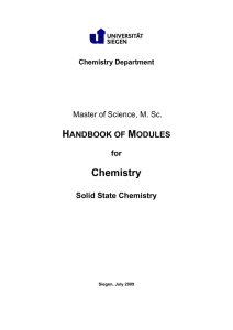 H M  Chemistry