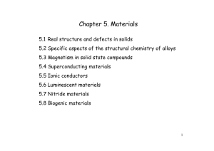 Chapter 5. Materials