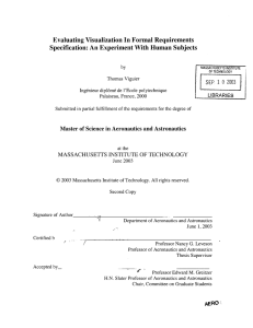 Evaluating Visualization  In Formal Requirements 2003 SEP  1