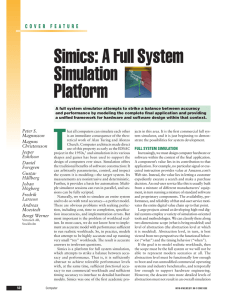 Simics: A Full System Simulation Platform