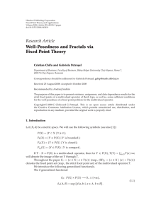 Hindawi Publishing Corporation Fixed Point Theory and Applications pages