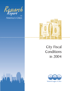Research Report City Fiscal Conditions