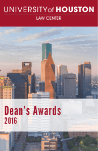 Dean’s Awards 2016