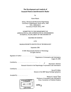 The Development  and Analysis  of