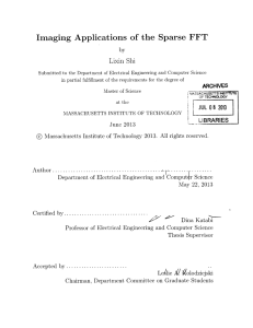 Imaging  Applications  of  the  Sparse ... Shi