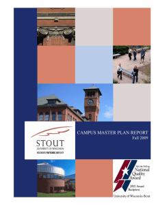 CAMPUS MASTER PLAN REPORT Fall 2009