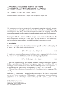 APPROXIMATING FIXED POINTS OF TOTAL ASYMPTOTICALLY NONEXPANSIVE MAPPINGS