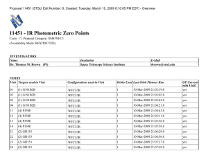 11451 - IR Photometric Zero Points